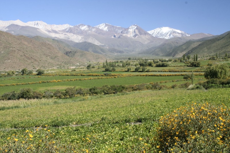 Vista de Salta, Argentina